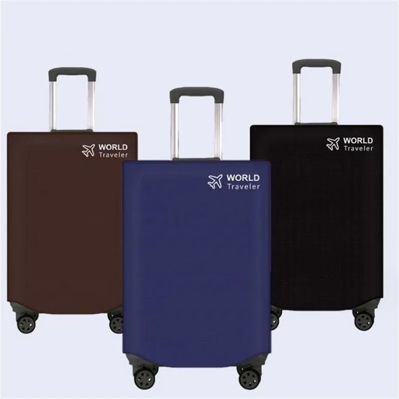 Housse Valise Protection Étirable 20-22 Pouces - Housse Valise Lavable Avec Fermeture Velcro, Bleu