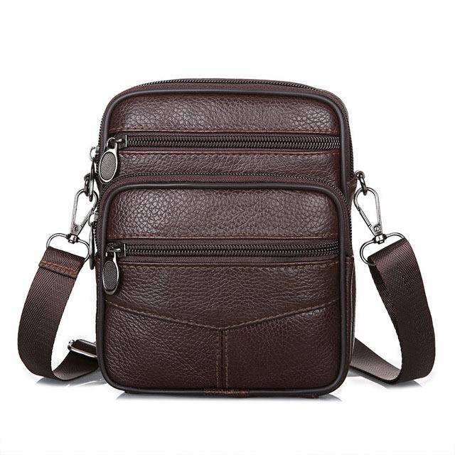 Petit Sac Bandouli re Homme Cuir V ritable Globe Voyageur