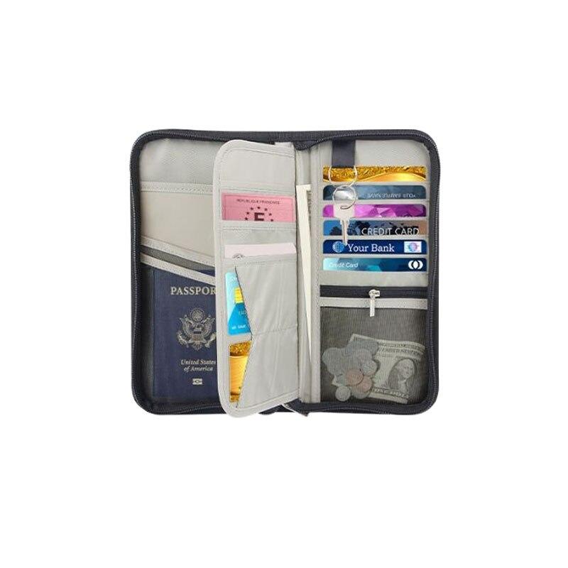 Organisateur De Voyage 7 Pièces Anti-RFID + Porte-Passeport