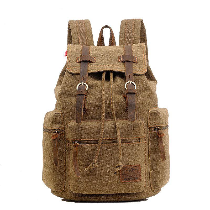 Sac a dos toile vintage hot sale