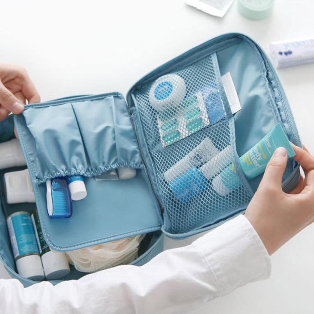 Sac De Toilette Militaire Swiss Military – Bleu – Pratique Pour Accessoires De Voyage (occasion)