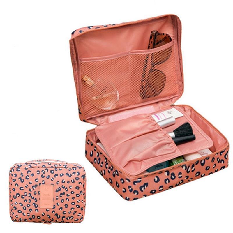 Trousse De Voyage Pour Pinceaux Maquillage 24 Cm Noir - Paris Prix, Polyester, Neuf