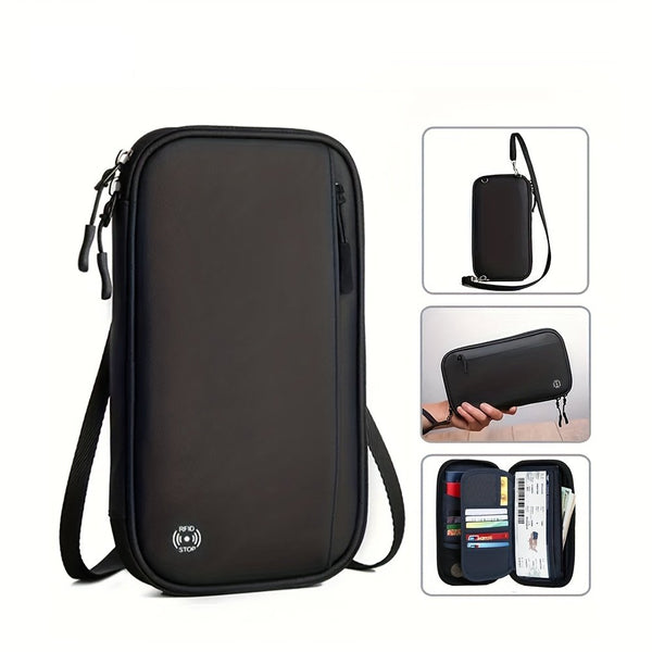Portefeuille de Voyage Anti-RFID (2 Coloris)
