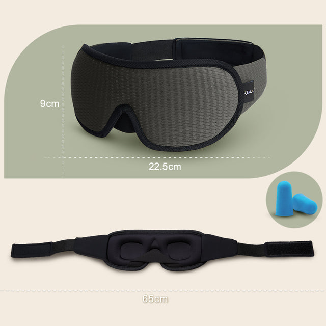 Masque de Sommeil 3D Anti-Lumière - Confort Optimal Masque de Sommeil 3D Anti-Lumière - Confort Optimal