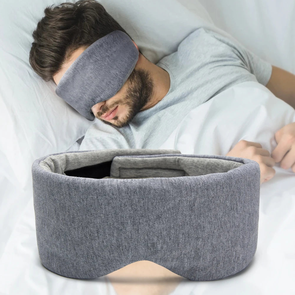 Masque de Sommeil en Soie et Coton Sleeper