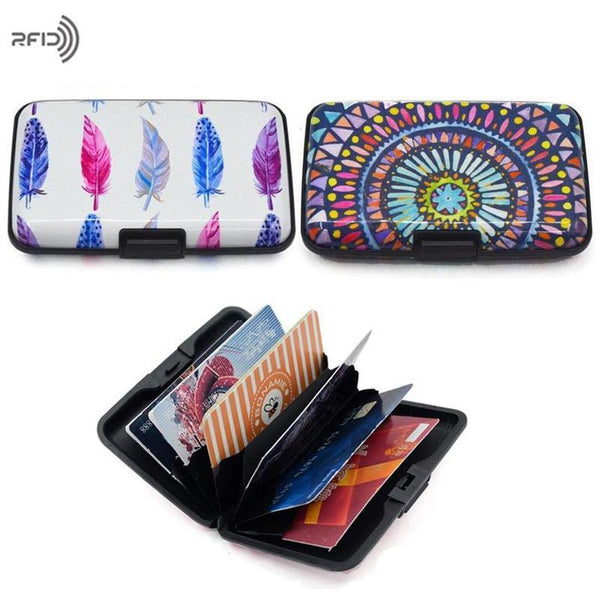 Porte-Carte Aluminium Anti Rfid - Modèle Dream - Globe Voyageur