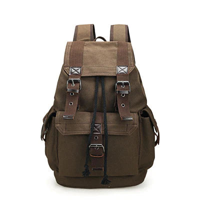 Sac à Dos Vintage 23L - Modèle Touring (3 Couleurs) - GlobeVoyageur.com