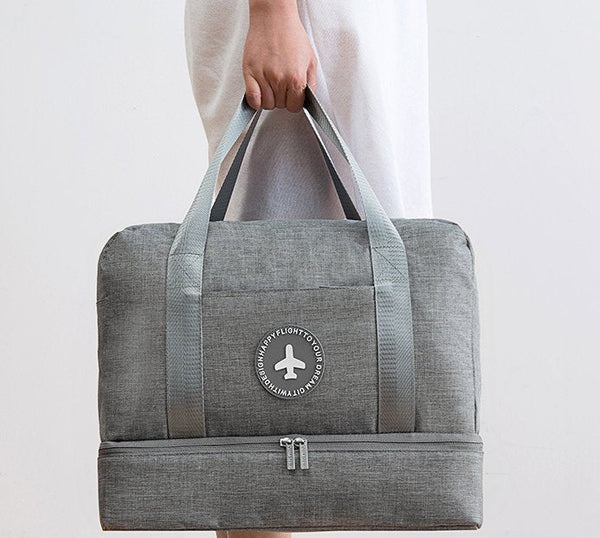 Sac de Rangement de Voyage Double Compartiment (6 Couleurs) - GlobeVoyageur.com