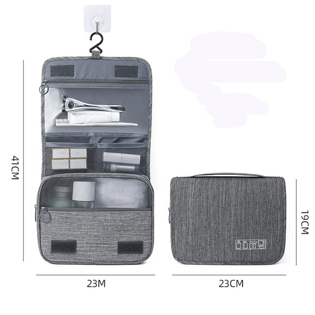 BAGSMART Grande Trousse De Toilette à Suspendre Homme Pour Voyage
