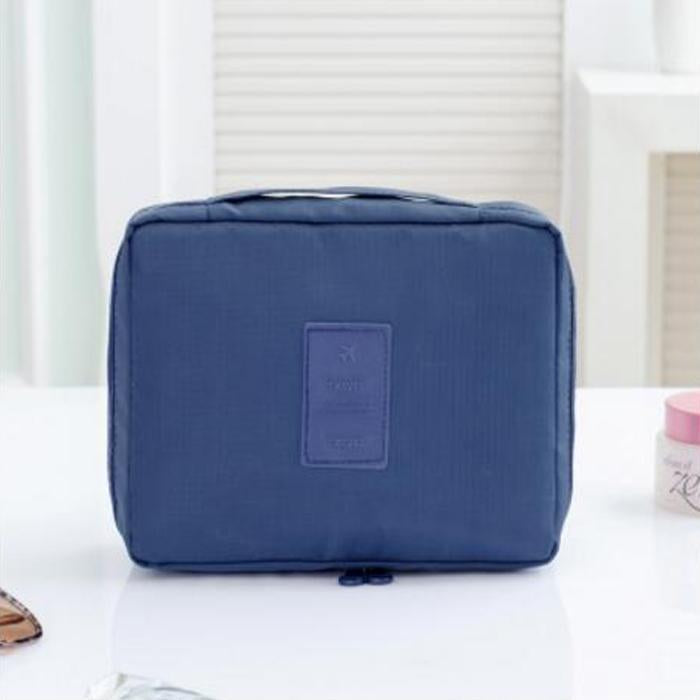 Trousse à Maquillage Grande Capacité Trousse De Toilette Avec Poignée